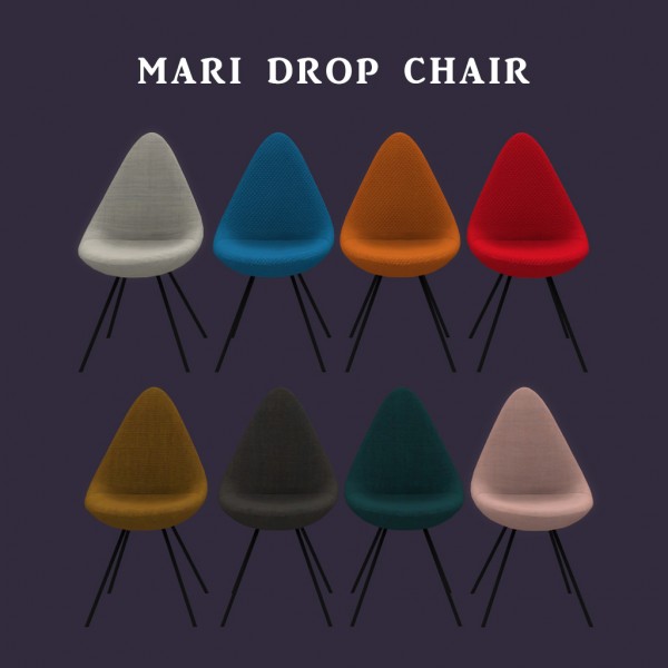  Leo 4 Sims: Drop Chair