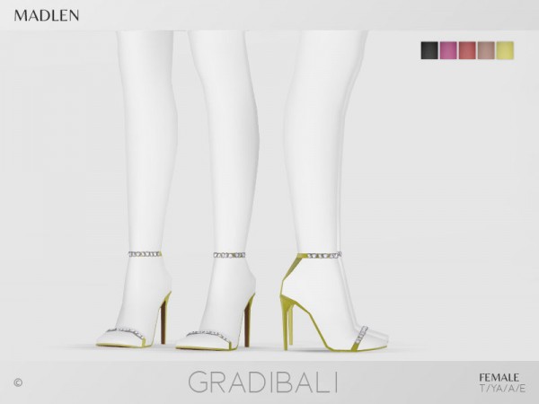  The Sims Resource: Madlen Gradibali Shoes by MJ95