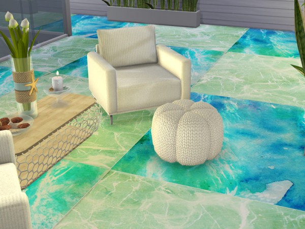  The Sims Resource: Oceanic Tiles by neinahpets