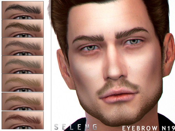  The Sims Resource: Eyebrow N19 by Seleng