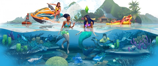  Sims Artists: Island Paradise