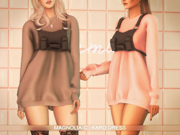  The Sims Resource: Kard Dress by magnolia c