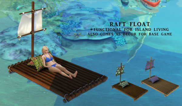  Leo 4 Sims: Raft Float
