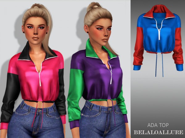  The Sims Resource: Ava top by belal1997