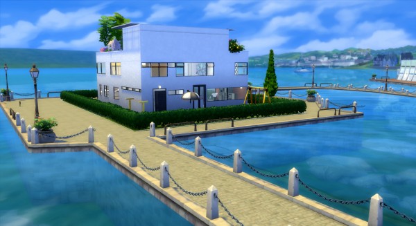  Mod The Sims: Villa du Quai by valbreizh
