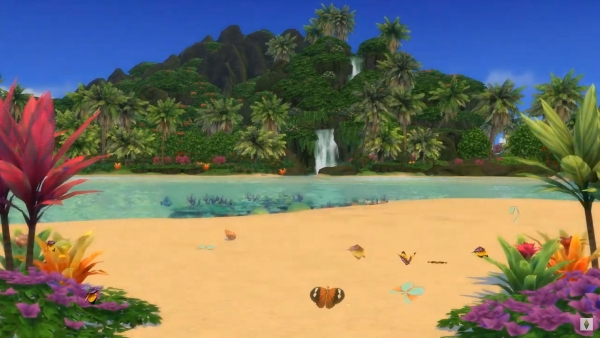  Sims Artists: Island Paradise