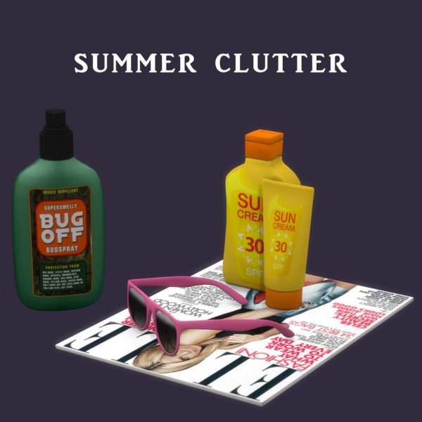  Leo 4 Sims: Summer Clutter