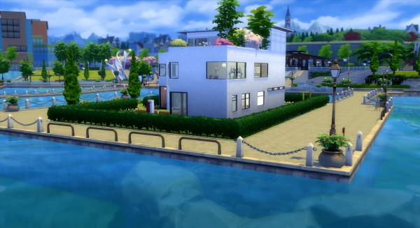  Mod The Sims: Villa du Quai by valbreizh