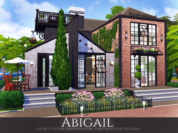  The Sims Resource: Abigail House by Rirann