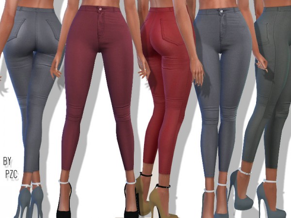  The Sims Resource: Leather Pants by Pinkzombiecupcakes