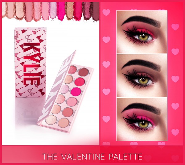  Kenzar Sims: Valentine palette