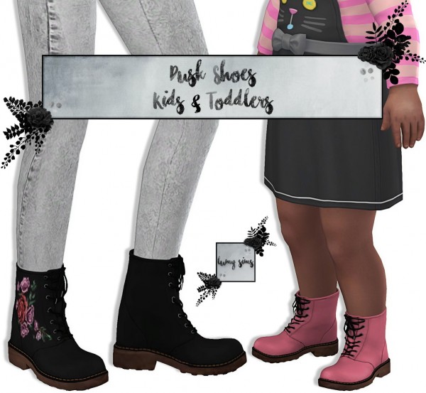 LumySims: Dusk Shoes Kids and Toddlers