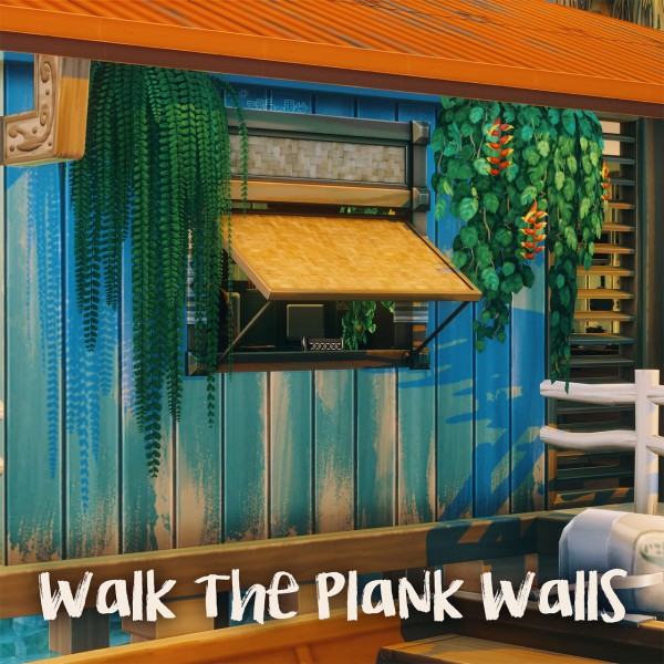  Picture Amoebae: Walk the plank walls