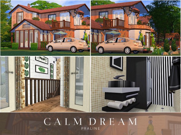 The Sims Resource: Calm Dream House by Pralinesims