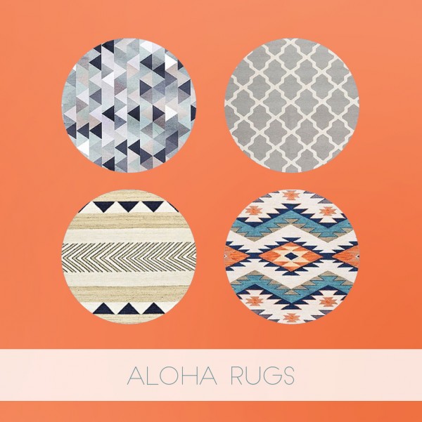  Kenzar Sims: Aloha Rugs