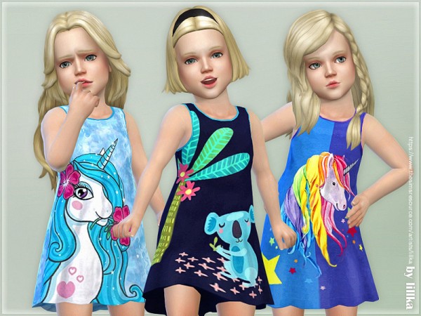  The Sims Resource: Toddler Dresses Collection P96 by lillka