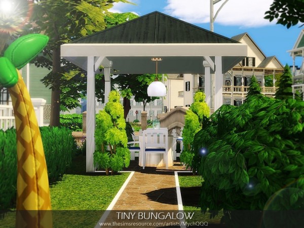  The Sims Resource: Tiny Bungalow by MychQQQ