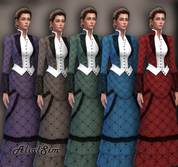  Alial Sim: Victorian dress GF2