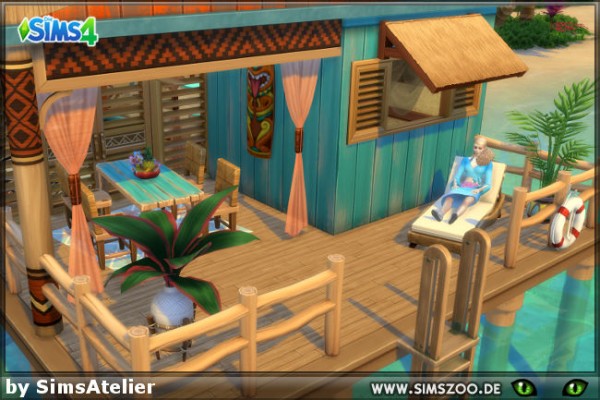  Blackys Sims 4 Zoo: Blaue Lagune by SimsAtelier