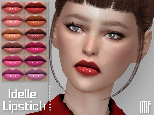  The Sims Resource: Idelle Lipstick N.180 by IzzieMcFire