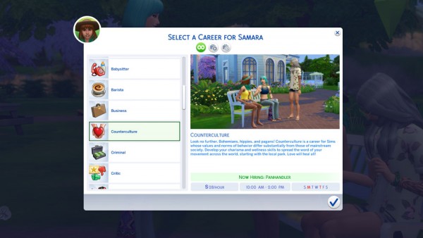  Mod The Sims: Counterculture Career by Dero