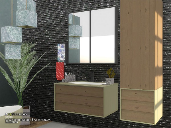  The Sims Resource: Worthington Bathroom by ArtVitalex