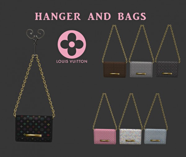  Leo 4 Sims: Hanger and Bags