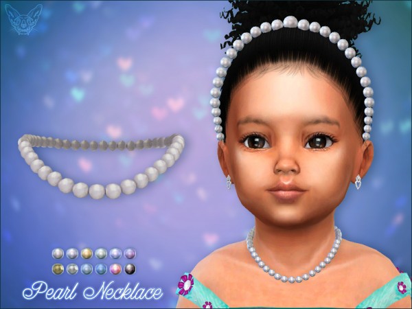  Giulietta Sims: Pearl Necklace For Toddlers