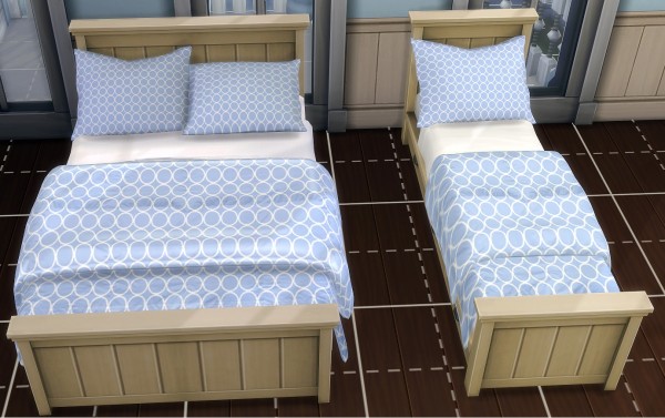  Mod The Sims: Sulani Inspired Bedding Sets by Foxybaby