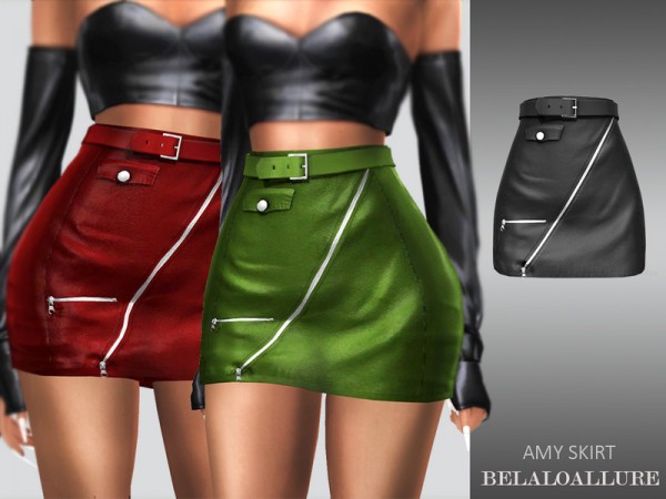  The Sims Resource: Amy skirt by belal1997
