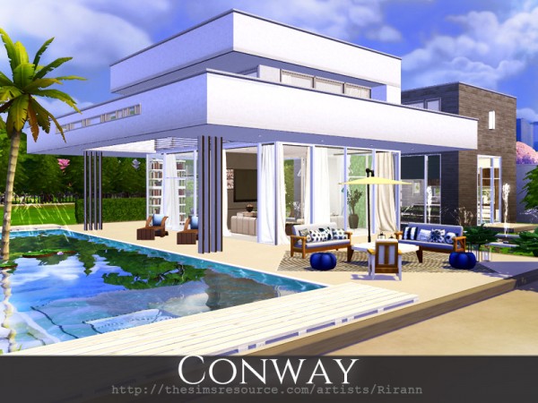  The Sims Resource: Conway House by Rirann