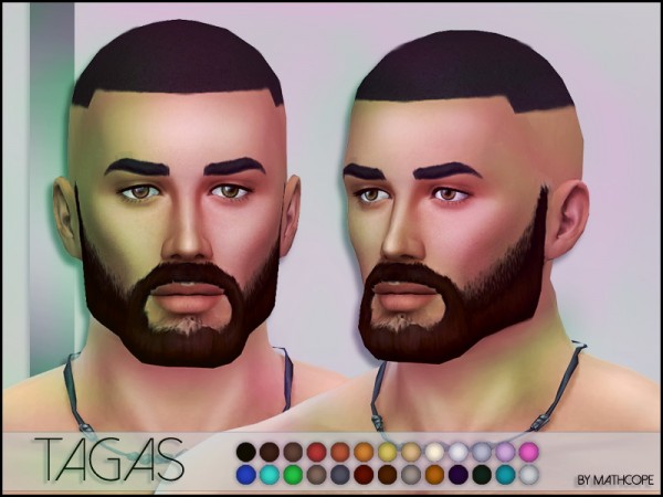  Sims Studio: Tagas Hair by Mathcope