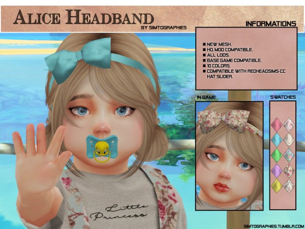  Simtographies: Alice Headband