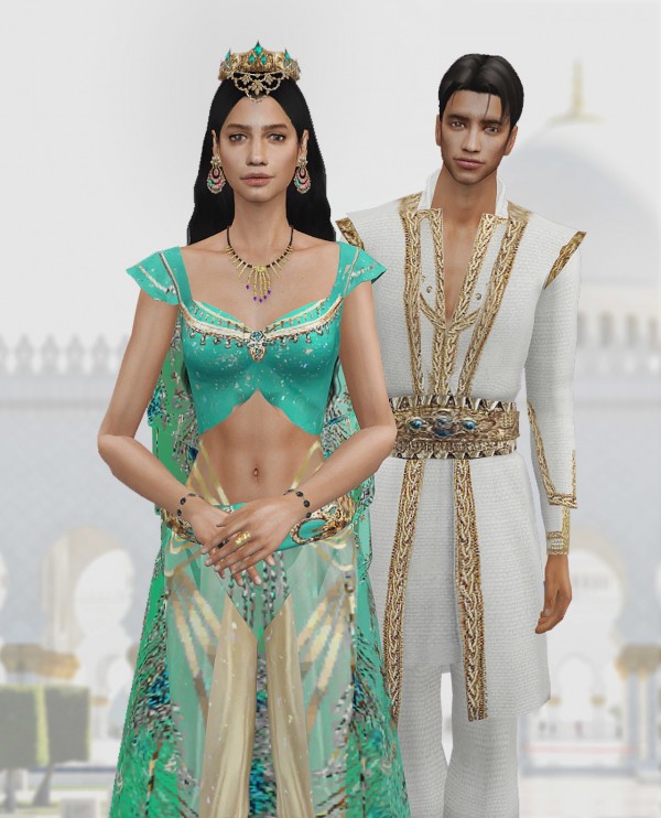  Hoanglap Sims: Aladdin costume