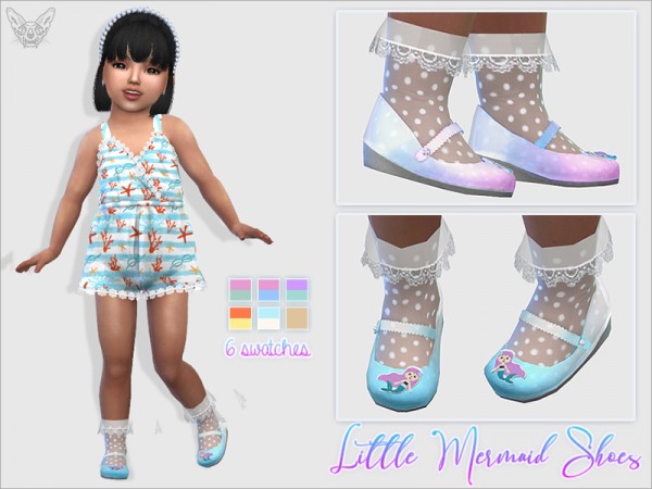  Giulietta Sims: Little Mermaid Shoes For Toddlers