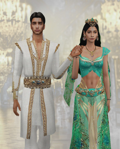  Hoanglap Sims: Aladdin costume
