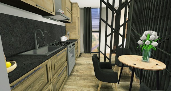  Liney Sims: Small Apartment Livingroom