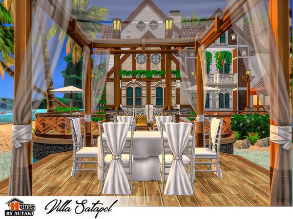  The Sims Resource: Villa Satapol by Autaki