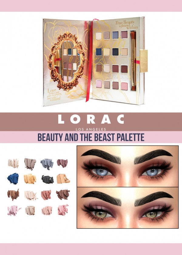 Kenzar Sims: Beauty and the Beast Eyeshadow Palette