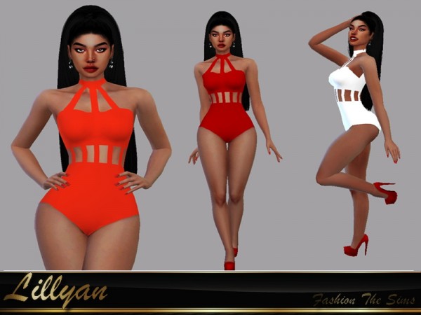  The Sims Resource: Swimsuit Lorena by LYLLYAN