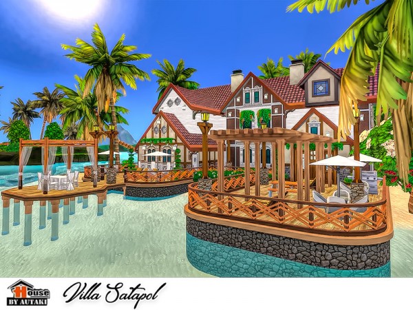  The Sims Resource: Villa Satapol by Autaki