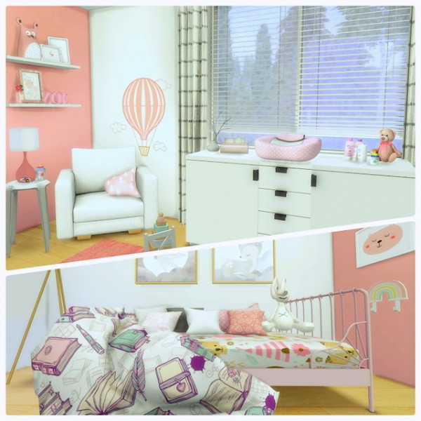  Liney Sims: Pink Toddler Room