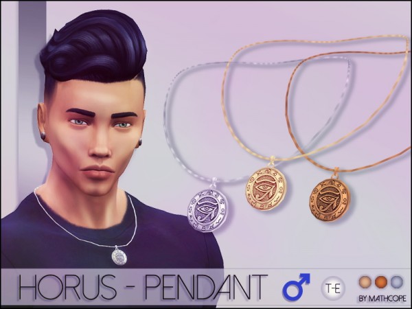  Sims Studio: Horus Pendant by mathcope