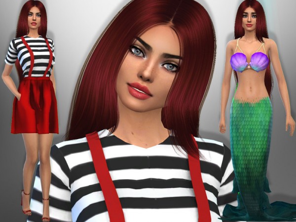  The Sims Resource: Ariel Stars by divaka45