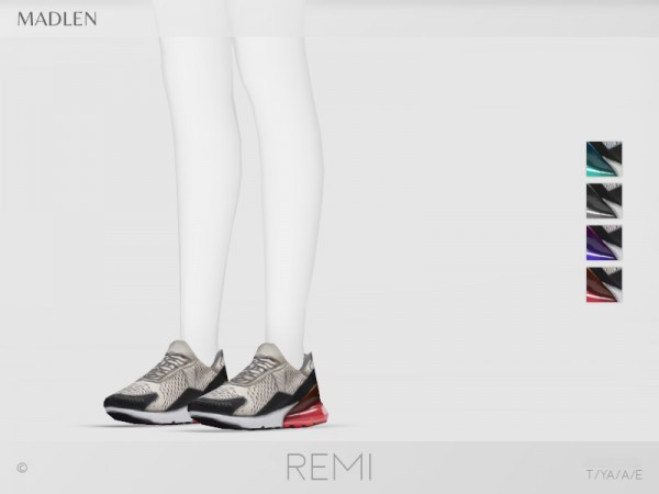  The Sims Resource: Madlen Remi Sneakers by MJ95