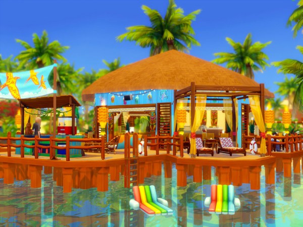 The Sims Resource: Sulani Restaurant - No cc by sharon337 • Sims 4 ...