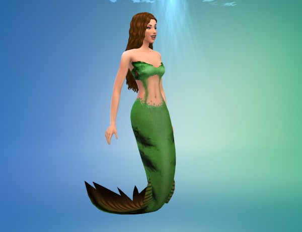 Mod The Sims: The "Down Under" Mermaid Set by SpinningPlumbobs • Sims 4