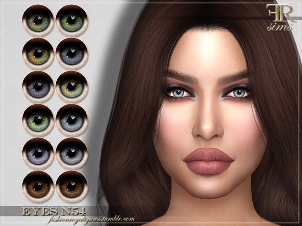  The Sims Resource: Eyes N54 by FashionRoyaltySims