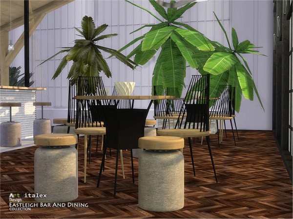  The Sims Resource: Eastleigh Bar And Dining by ArtVitalex