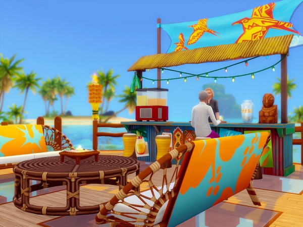 The Sims Resource: Sulani Restaurant   No cc by sharon337
